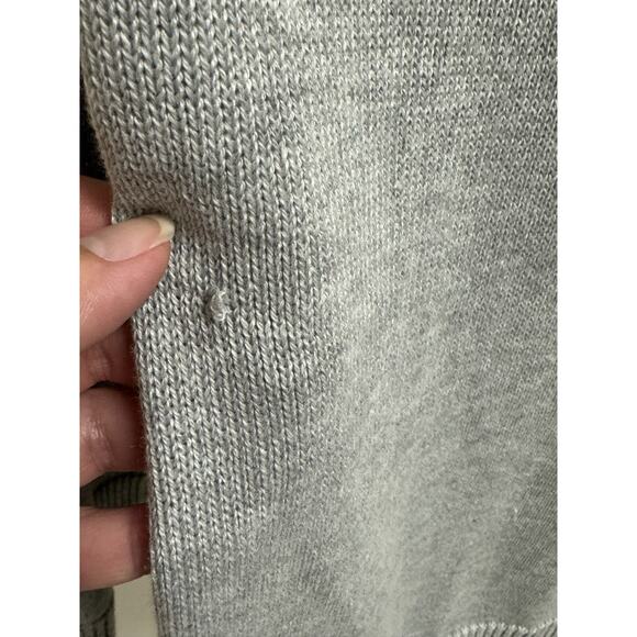 ELLA MOSS Crew Neck Long Sleeve Sweater Heather Gray Women's Size XXL - Picture 3 of 9